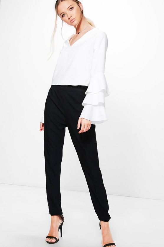 Vanessa Woven Skinny Trouser